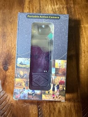 Portable Action Camera - Black